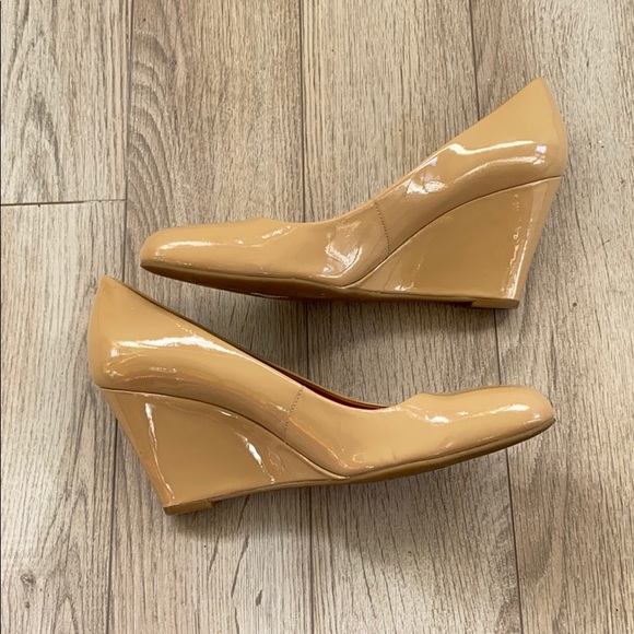 Via Spiga nude wedges - Picture 6 of 8